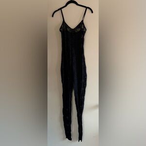 Chic Black Lace Jumpsuit